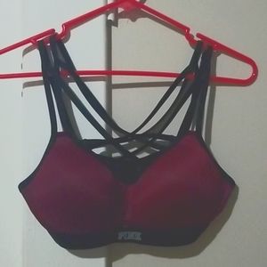 Pink Ultimate Push up Sports Bra